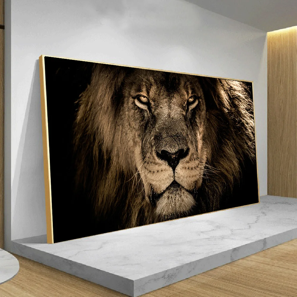 African Large Lion leopard Animals Face Canvas Paintings Wall Art Posters And Prints Animals Lions Art Pictures For Living Room
African Large Lion leopard Animals Face Canvas Paintings Wall Art Posters And Prints Animals Lions Art Pictures For Living Room