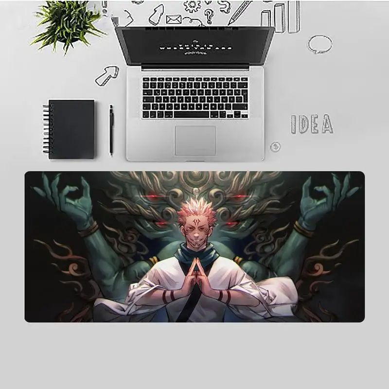 Jujutsu Kaisen Anime Gojo Satoru Gaming mousepad Desk Mat Table Game Office gamer Large Mouse pad Mats Non-slip Laptop Cushion
Jujutsu Kaisen Anime Gojo Satoru Gaming mousepad Desk Mat Table Game Office gamer Large Mouse pad Mats Non-slip Laptop Cushion
