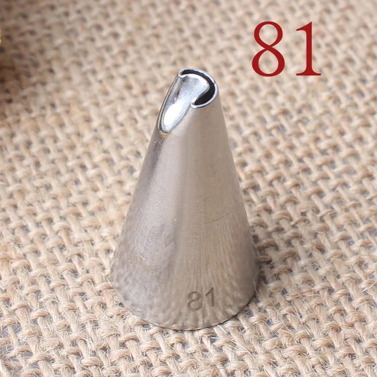 81# Chrysanthemum Decorating Mouth 304 Stainless Steel Welding Polishing Baking DIY Cake Tool Small Number
81# Chrysanthemum Decorating Mouth 304 Stainless Steel Welding Polishing Baking DIY Cake Tool Small Number