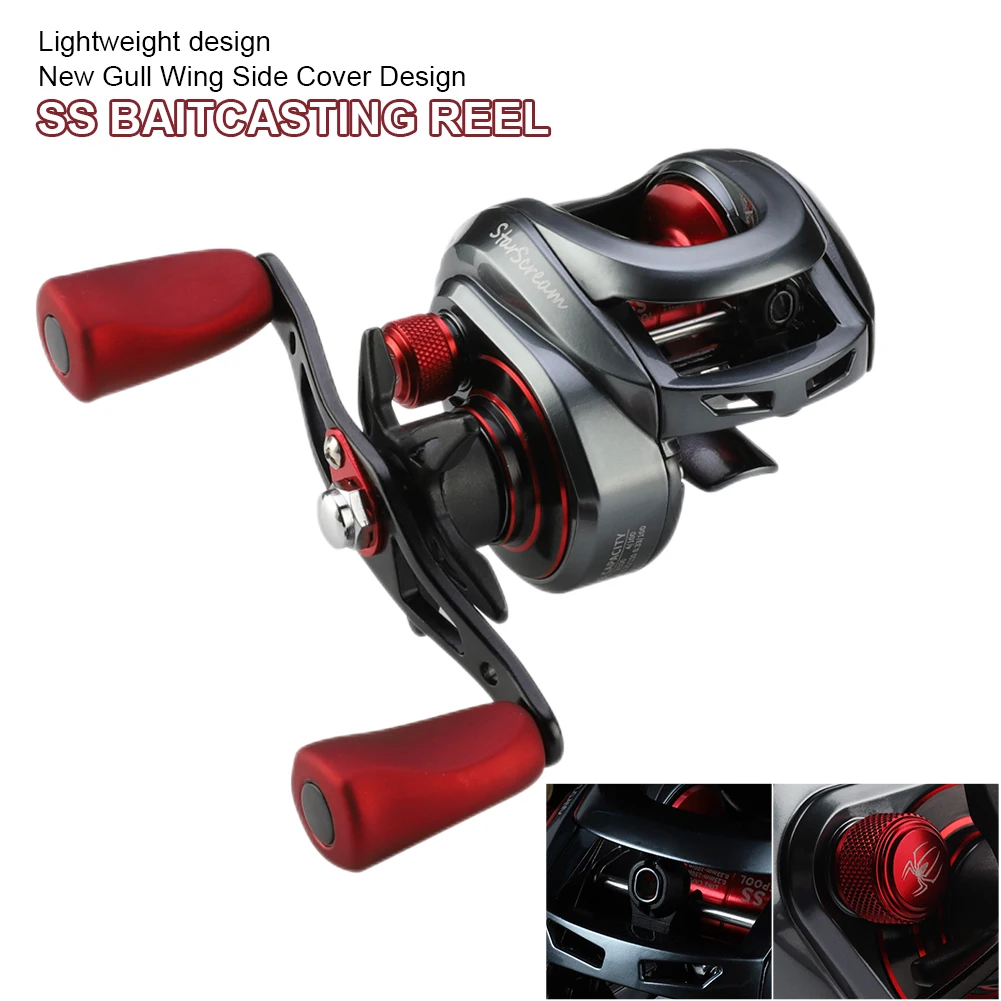 Baitcasting катушка легкий 8 кг Макс. Фрикцион 8 + 1BB 7,3: 1 высокоскоростная Магнитная Тормозная система для соленой воды
Baitcasting катушка легкий 8 кг Макс. Фрикцион 8 + 1BB 7,3: 1 высокоскоростная Магнитная Тормозная система для соленой воды