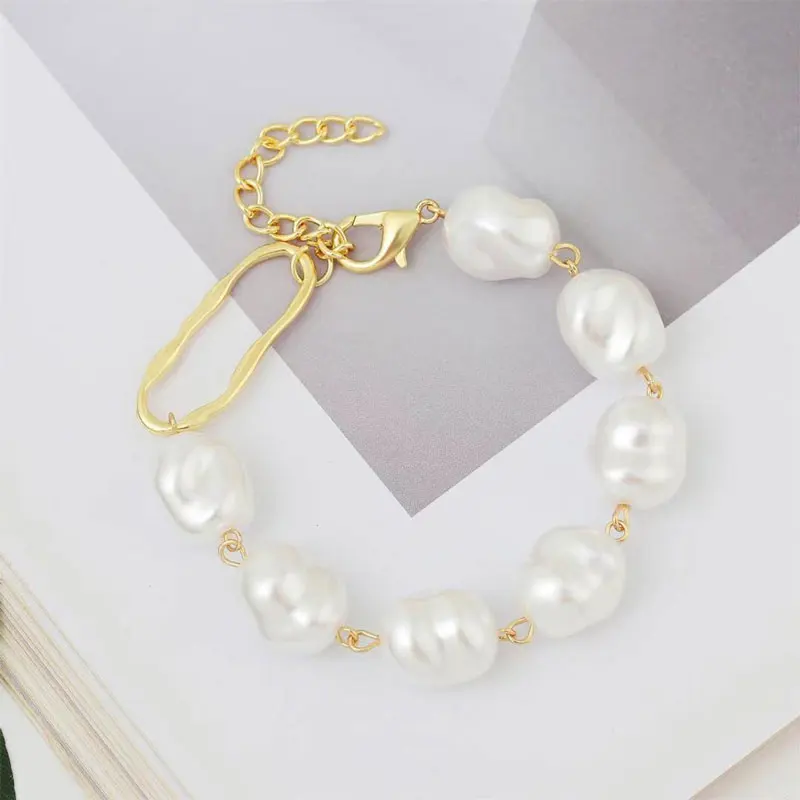 Fashion simple jewelry hot sale retro Roman style Bohemia ins Barlow pearl bracelet women
Fashion simple jewelry hot sale retro Roman style Bohemia ins Barlow pearl bracelet women