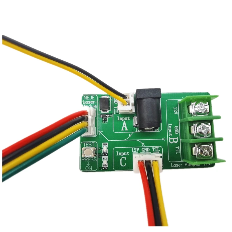 NEJE Module Interface Adapter Board Connector for Cutting Engraving Machine 4Pin/3Pin/2Pin
NEJE Module Interface Adapter Board Connector for Cutting Engraving Machine 4Pin/3Pin/2Pin