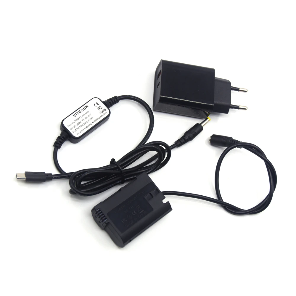 Внешний аккумулятор PD USB Type C кабель + EN-EL15 EL15a MH-25 EP-5B пустышка батарея + зарядное устройство для Nikon Z7 Z6 D800 D850 D810 D7200 D7100 D7500
Внешний аккумулятор PD USB Type C кабель + EN-EL15 EL15a MH-25 EP-5B пустышка батарея + зарядное устройство для Nikon Z7 Z6 D800 D850 D810 D7200 D7100 D7500