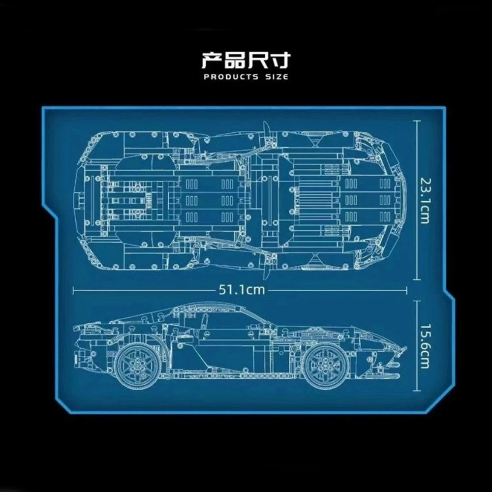 Creator Expert High-tech DB11 Super Sport Racing Car Martin 2008Pcs Moc Modular Bricks Building Blocks Technical Model Boys Toys
Creator Expert High-tech DB11 Super Sport Racing Car Martin 2008Pcs Moc Modular Bricks Building Blocks Technical Model Boys Toys