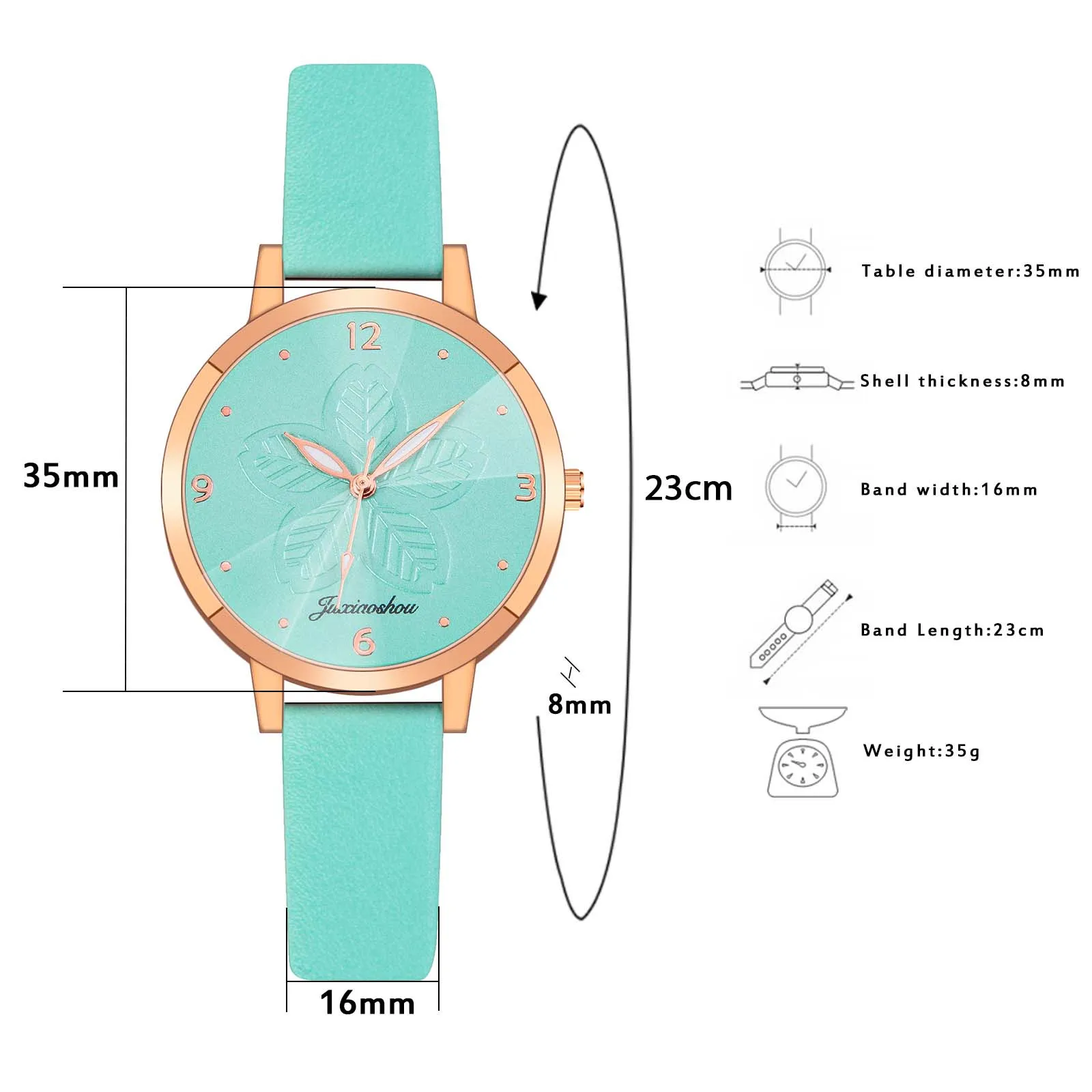 High Quality Female Watch Elegant Minimalist Leather Strap Alloy Case Watch for Women Geometric Glass Surface Wristwatch Reloj 
High Quality Female Watch Elegant Minimalist Leather Strap Alloy Case Watch for Women Geometric Glass Surface Wristwatch Reloj