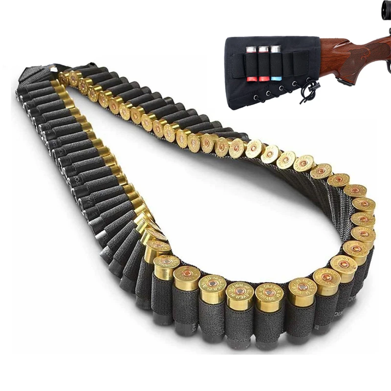 6/50 Rounds Shell Holder Military Ammo Bullet Pouch Hunting 12 20 Gauge Shotgun Cartridge Carrier Elastic Buttstock Ammo Holder
6/50 Rounds Shell Holder Military Ammo Bullet Pouch Hunting 12 20 Gauge Shotgun Cartridge Carrier Elastic Buttstock Ammo Holder