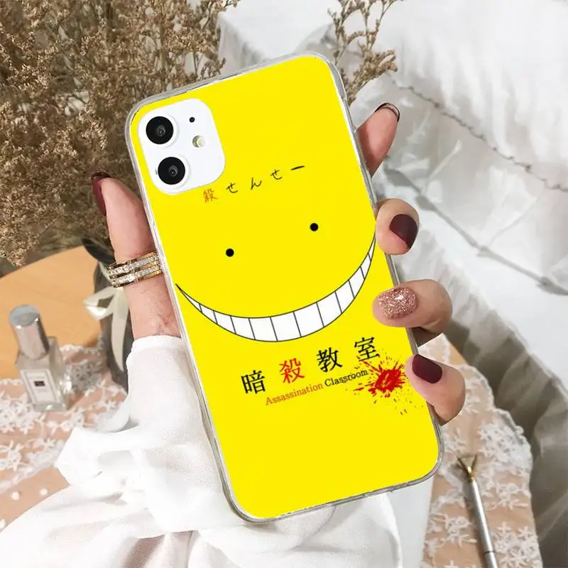 Anime Assassination Classroom Phone Case For iphone 5s 6 7 8 11 12 XSMAX XR pro plus mini se2020 Cover Fundas Coque
Anime Assassination Classroom Phone Case For iphone 5s 6 7 8 11 12 XSMAX XR pro plus mini se2020 Cover Fundas Coque