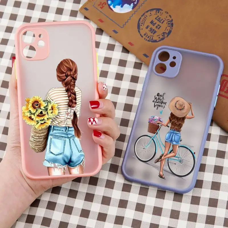 VOGUE Christmas Princess Girl Female Phone Case matte transparent For iphone 11 12 13 7 8 plus mini x xs xr pro max cover
VOGUE Christmas Princess Girl Female Phone Case matte transparent For iphone 11 12 13 7 8 plus mini x xs xr pro max cover