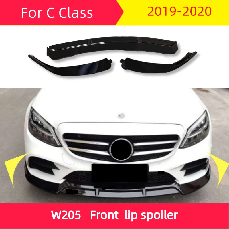 Front Lip spoiler for mercedes W205 2019-2020 C Class C180 C260 C300 ABS Front shovel B Style Front bumper trim
Front Lip spoiler for mercedes W205 2019-2020 C Class C180 C260 C300 ABS Front shovel B Style Front bumper trim