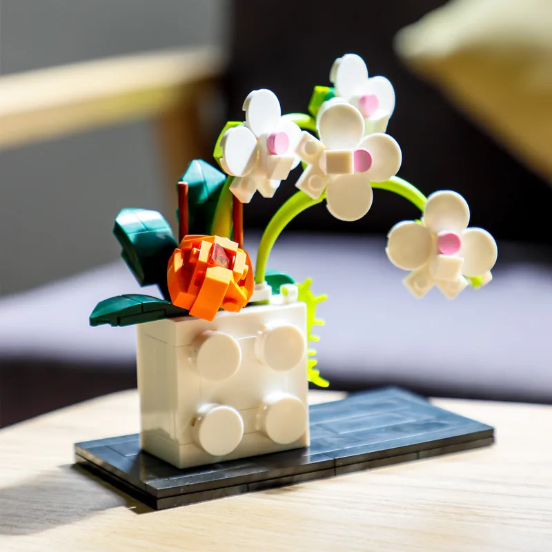 267pcs Flowers Phalaenopsis Building Blocks Potted Plants Toys Bricks Accessories DIY Model Figure Home Deroc
267pcs Flowers Phalaenopsis Building Blocks Potted Plants Toys Bricks Accessories DIY Model Figure Home Deroc