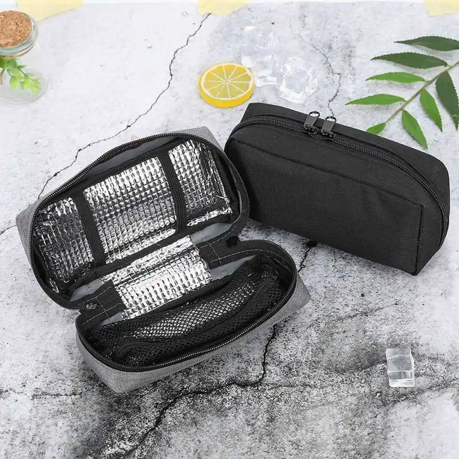 Portable Diabetic Insulin Cooler Bag Protector Organizer Insulation Organizer Travel Case Pill Refrigerated Cold Storage Bag
Portable Diabetic Insulin Cooler Bag Protector Organizer Insulation Organizer Travel Case Pill Refrigerated Cold Storage Bag