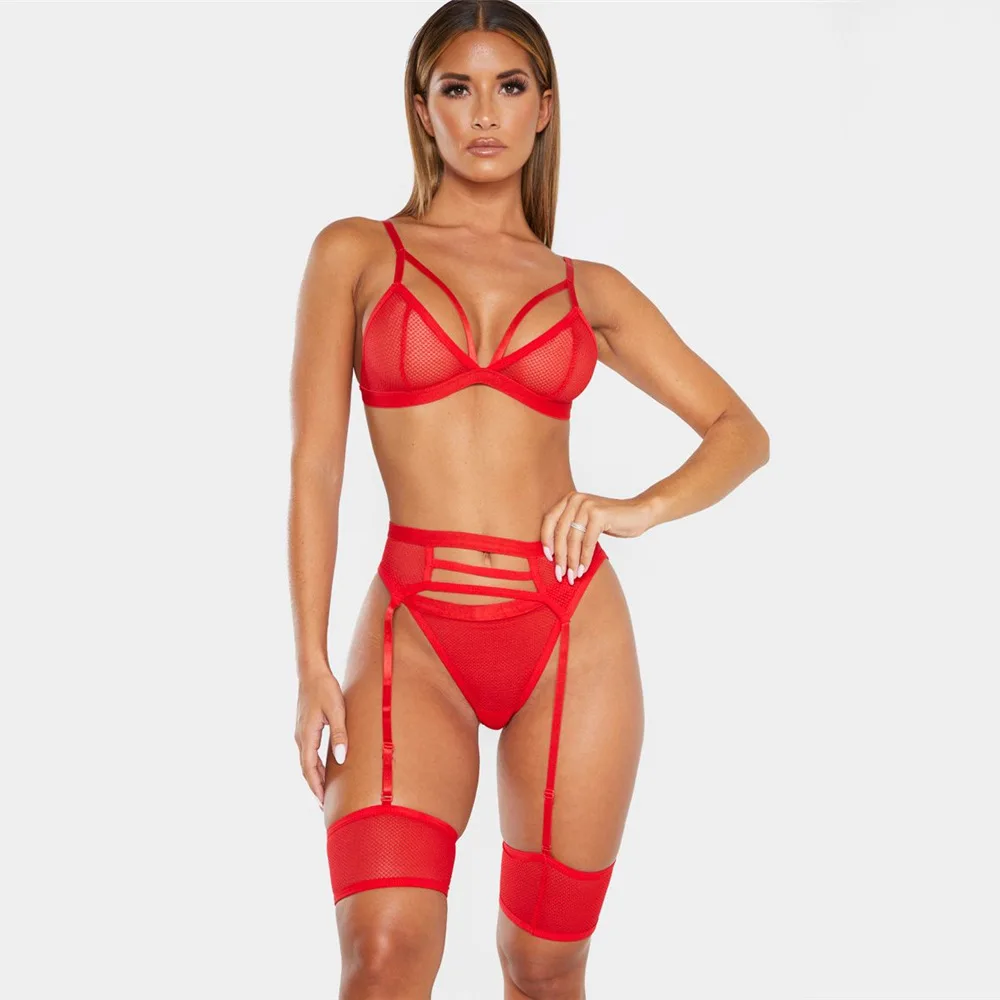 WEPBEL Women's Three-Piece Set Underwear Bikini Bra Set Comfortable Soft Lace See-through Women Sexy
WEPBEL Women's Three-Piece Set Underwear Bikini Bra Set Comfortable Soft Lace See-through Women Sexy