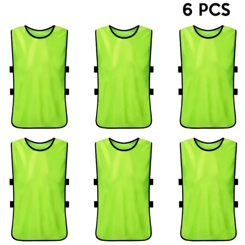 6 шт., быстросохнущие нагрудники для тренировок
6 шт., быстросохнущие нагрудники для тренировок