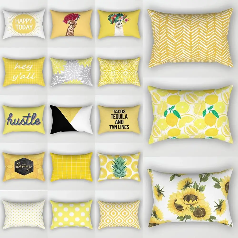 Nordic Yellow Pillow Case Short Plush Soft Cushion Cover Sofa Bedroom Living Room Rectangle Home Decoration 30*50 cm
Nordic Yellow Pillow Case Short Plush Soft Cushion Cover Sofa Bedroom Living Room Rectangle Home Decoration 30*50 cm