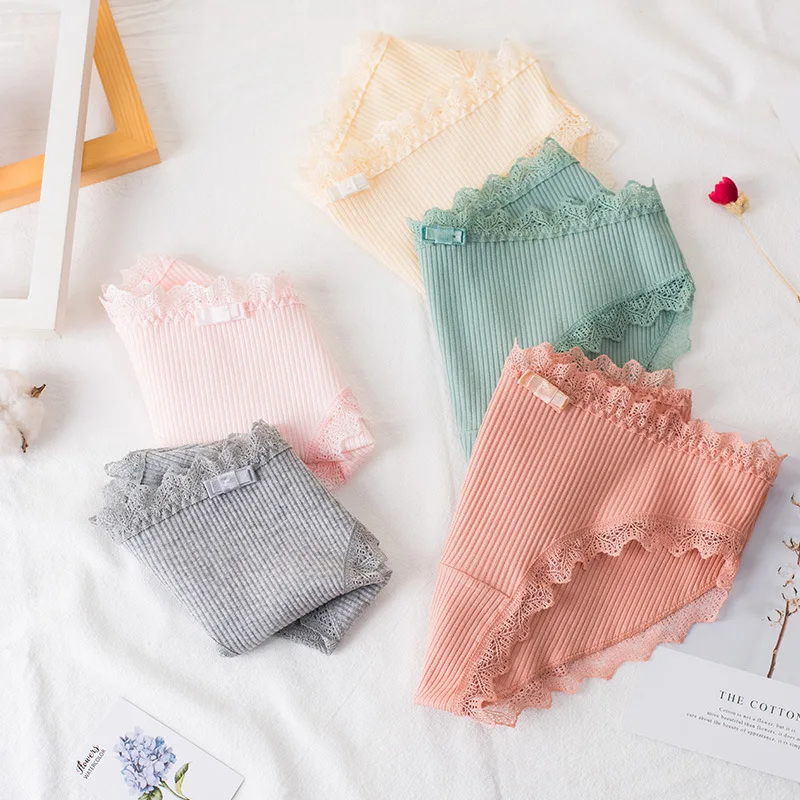 PFashion Solid Color knickers anties Woman Cotton Sexy Lace Briefs Girls Bow Underpants Set Underwear Dropshipping 3 Pcs/lot
PFashion Solid Color knickers anties Woman Cotton Sexy Lace Briefs Girls Bow Underpants Set Underwear Dropshipping 3 Pcs/lot