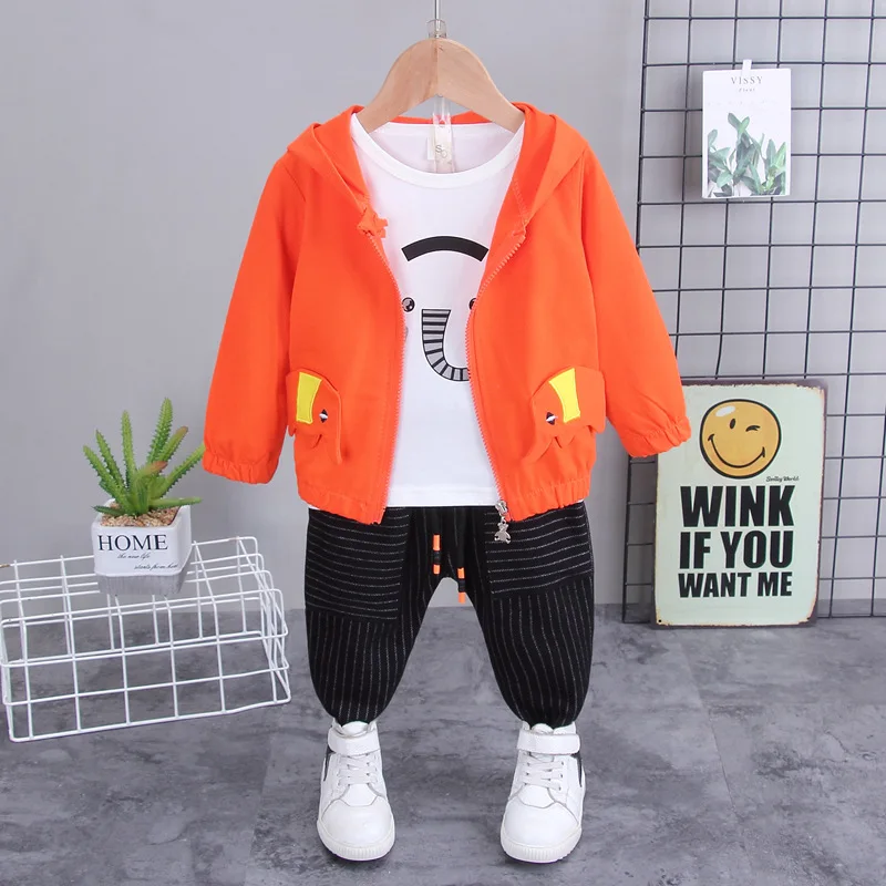Baby clothes spring autumn baby boy cartoon elephant print long-sleeve T-shirt jacket pant 3 pieces kids boy casual fashion suit
Baby clothes spring autumn baby boy cartoon elephant print long-sleeve T-shirt jacket pant 3 pieces kids boy casual fashion suit