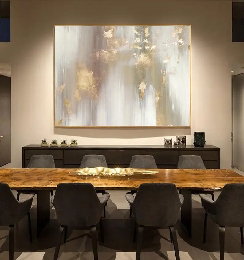 Original abstract painting Minimalist style Large canvas art Gold Acrylic painting Canvas painting Beige painting Gold Painting
Original abstract painting Minimalist style Large canvas art Gold Acrylic painting Canvas painting Beige painting Gold Painting