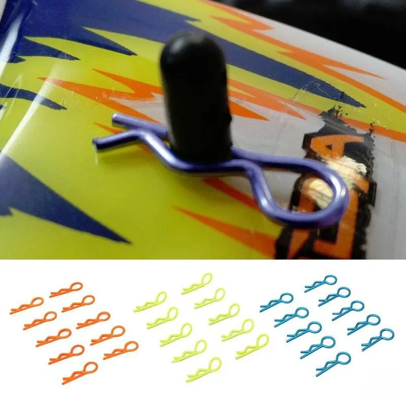 20pcs Steel Body Shell Clip Pin Multi-color Car Shell Clip For Climbing Car R Type Bolt Scx10 Modified Car Shell
20pcs Steel Body Shell Clip Pin Multi-color Car Shell Clip For Climbing Car R Type Bolt Scx10 Modified Car Shell