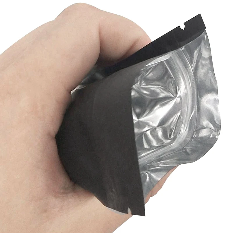 100 Pack Smell Proof Bags - 3 x 4 Inch Resealable Mylar Bags Foil Pouch Bag Flat Zipper Closure Bag Matte Black
100 Pack Smell Proof Bags - 3 x 4 Inch Resealable Mylar Bags Foil Pouch Bag Flat Zipper Closure Bag Matte Black