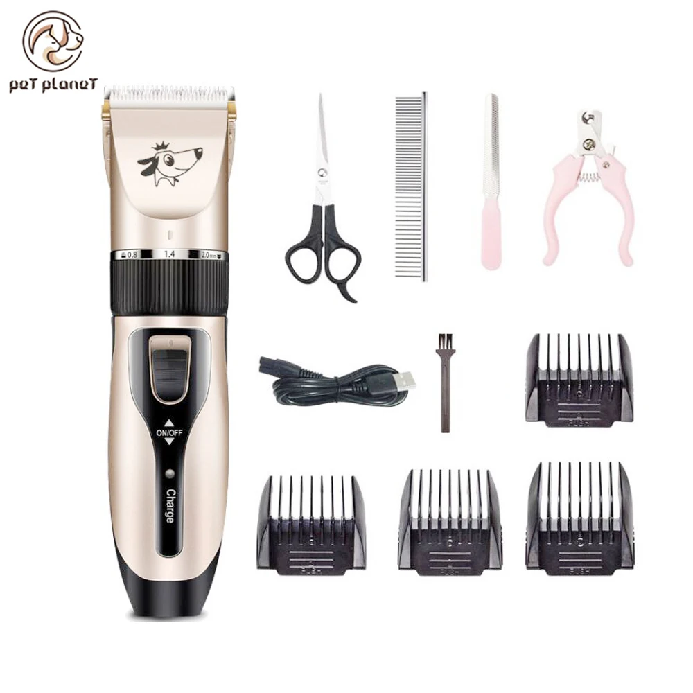 

Pet Hair Clipper Rechargeable Electric Cat Dog Hair Trimmer Shavers Hair Cutter Cat Grooming Machine Electric Scissor Clipper