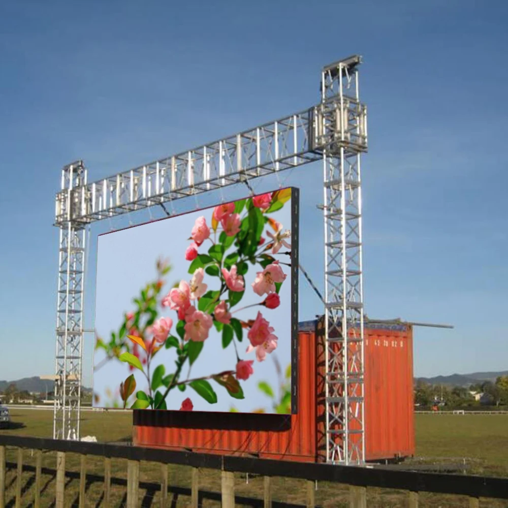 

HD LED Display Screen Customization P3.91 Module 500x1000mm Die-Cast Aluminum Cabinet 128X256 Pixels Can Be Used For Rental