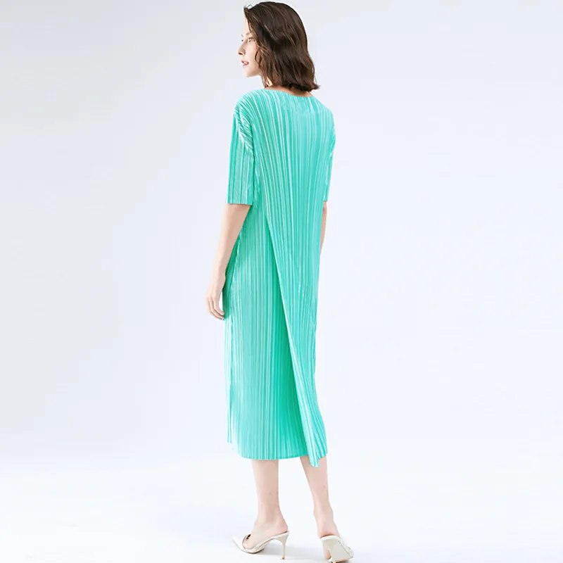 Women Pleated Green Grey Dresses Luxury Office Lady Casual Plus Size Elastic Slim Bohemian Elegant Robe Sexy Bodycon Cloth
Women Pleated Green Grey Dresses Luxury Office Lady Casual Plus Size Elastic Slim Bohemian Elegant Robe Sexy Bodycon Cloth