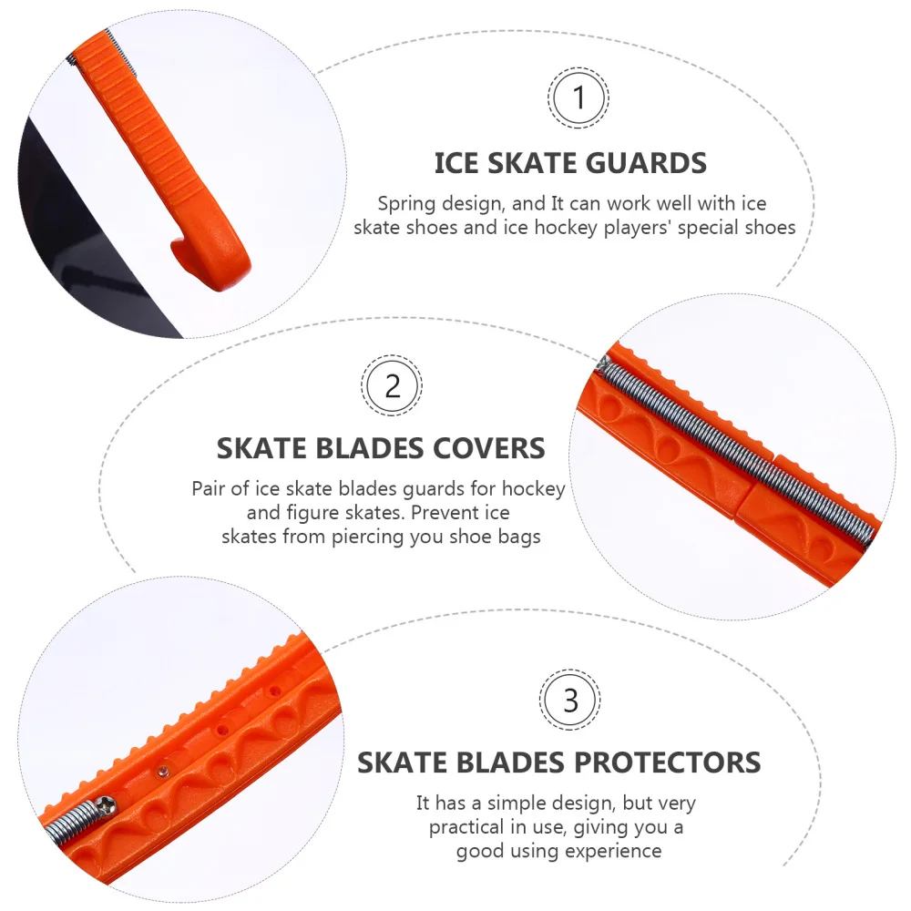 1 Pair Blades Protector Shoe Blades Cover Blades Guard 
1 Pair Blades Protector Shoe Blades Cover Blades Guard