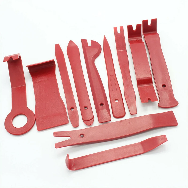 11 Pcs Car Removal Tools Automobile Nail Puller Radio Audio Panel Door Repairing Clip Trim Removal Pry Repair Tool
11 Pcs Car Removal Tools Automobile Nail Puller Radio Audio Panel Door Repairing Clip Trim Removal Pry Repair Tool