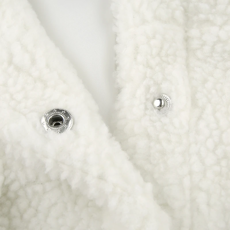 Women Short Jacket Solid Overcoat Fleece Shaggy Warm Cropped Jackets Single Breasted Outwear Thick Winter Coat 2021 New Fashion
Women Short Jacket Solid Overcoat Fleece Shaggy Warm Cropped Jackets Single Breasted Outwear Thick Winter Coat 2021 New Fashion