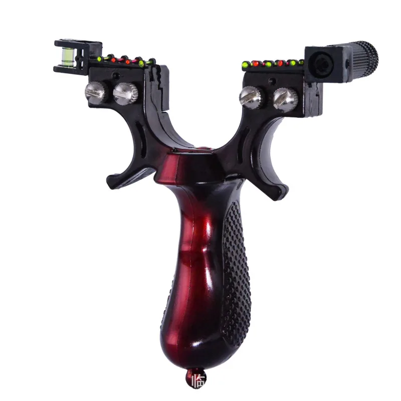 Upgrade Slingshot Laser Aiming Slingshot Hunting Catapult with Flat Rubber Band Outdoor High Precision Shooting
Upgrade Slingshot Laser Aiming Slingshot Hunting Catapult with Flat Rubber Band Outdoor High Precision Shooting
