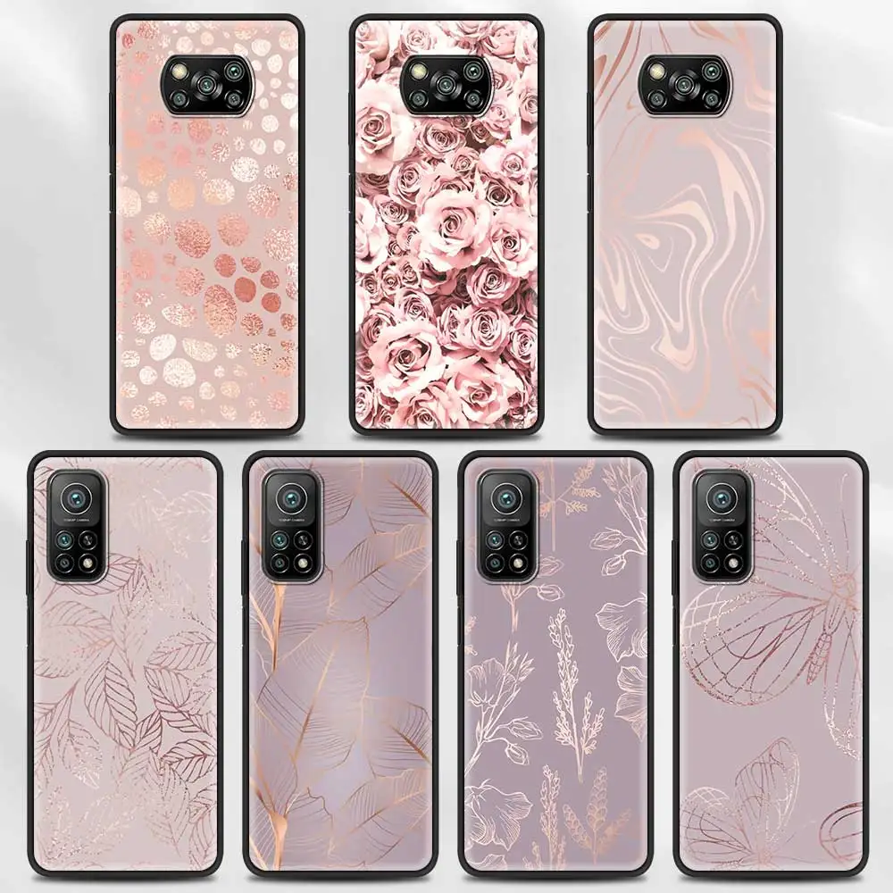 Case For Xiaomi Poco F3 M3 X3 NFC F1 Shell SmartCase for Mi Note 10 Pro Lite Cover Guscio Fundas Rose Gold Pink Bling
Case For Xiaomi Poco F3 M3 X3 NFC F1 Shell SmartCase for Mi Note 10 Pro Lite Cover Guscio Fundas Rose Gold Pink Bling