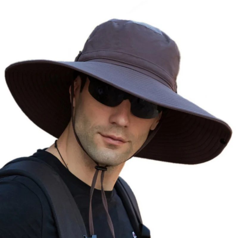 Summer Sun Hats Men Foldable Large Bucket Hat Outdoor Hiking Camping Panama Hat Outdoor Wide Brim Anti-UV Beach Fishing Caps
Summer Sun Hats Men Foldable Large Bucket Hat Outdoor Hiking Camping Panama Hat Outdoor Wide Brim Anti-UV Beach Fishing Caps