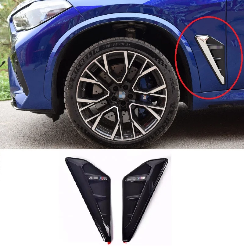 Fit For BMW X5 X5M F95 2019-2021 Glossy Black Side Fender Vent Cover Trim Replace Style
Fit For BMW X5 X5M F95 2019-2021 Glossy Black Side Fender Vent Cover Trim Replace Style