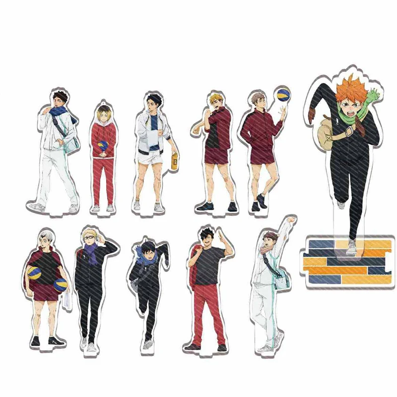 Anime Haikyuu!! Acrylic Stand Cosplay Figures Hinata Kageyama Tsukishima Sugawara Model Plate Desktop Decor Fans Collection Gift
Anime Haikyuu!! Acrylic Stand Cosplay Figures Hinata Kageyama Tsukishima Sugawara Model Plate Desktop Decor Fans Collection Gift
