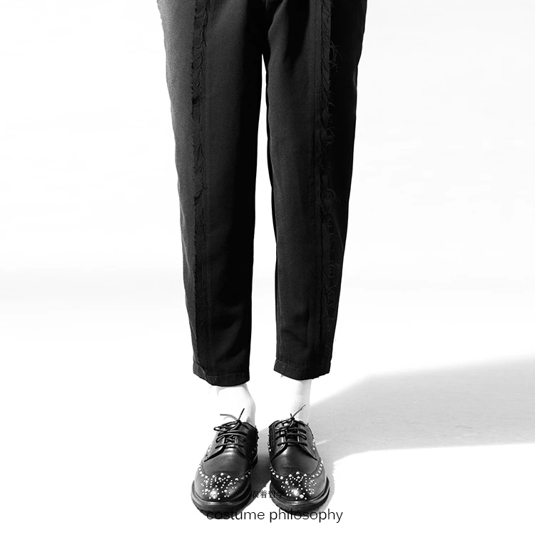 

Оригинальный дизайн мужских повседневных брюк мужские брюки большого размера мужские брюки с девятью краями мужские брюки [мужская одежда ...