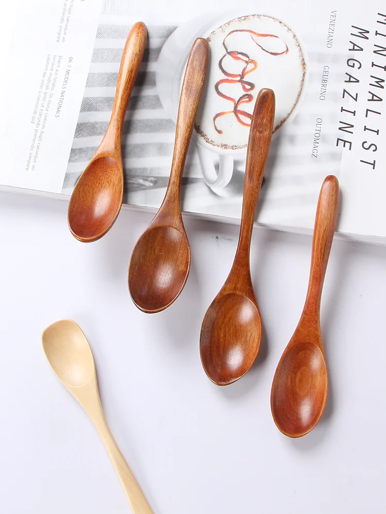 3 pcs wooden spoon Japanese long handle solid wood spoon spoon spooning wooden dessert coffee hand honey spoon children's produc
3 pcs wooden spoon Japanese long handle solid wood spoon spoon spooning wooden dessert coffee hand honey spoon children's produc