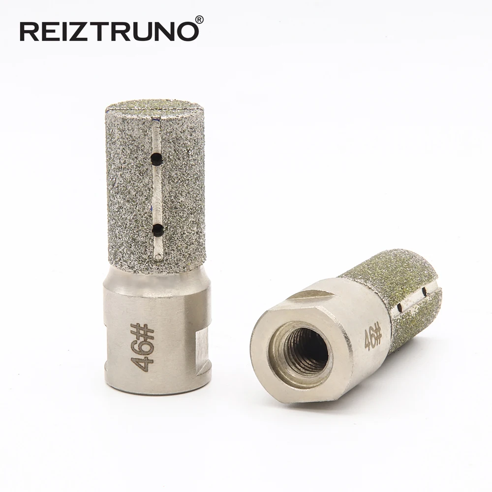 1 inch Electraoplated diamond finger bits for granite slabs sink cutout by CNC machine and routers-M14,5/8"-11,1/2" thread
1 inch Electraoplated diamond finger bits for granite slabs sink cutout by CNC machine and routers-M14,5/8"-11,1/2" thread