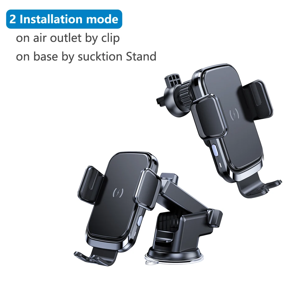 CASEIER 15W Phone Holder Car Wireless Charger QI Fast Charger Bracket For iPhone 11 12 8 7 X XS Samsung S20 S21 Air Vent Sucker
CASEIER 15W Phone Holder Car Wireless Charger QI Fast Charger Bracket For iPhone 11 12 8 7 X XS Samsung S20 S21 Air Vent Sucker