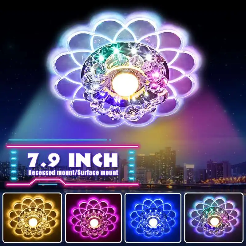 220V LED Современные хрустальные Потолочный светильник цветок Форма лампа разноцветное украшение для дома коридоров светильник для прихожей ...
220V LED Современные хрустальные Потолочный светильник цветок Форма лампа разноцветное украшение для дома коридоров светильник для прихожей ...