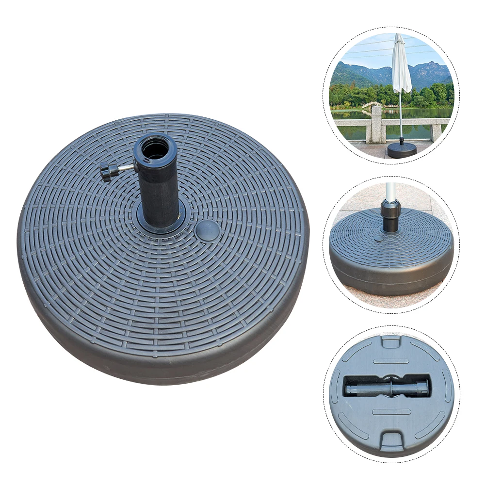 1pc Durable Round Portable Plastic Umbrella Base Stand Parasol Stand Base Parasol Support Base Parasol Base
1pc Durable Round Portable Plastic Umbrella Base Stand Parasol Stand Base Parasol Support Base Parasol Base
