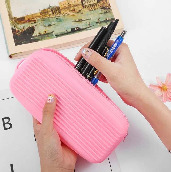 1 Pcs Hot Sale Trunk Love Silicone Pen Bag Pencil Case School Office Supply Storage Stationery Kids Gift
1 Pcs Hot Sale Trunk Love Silicone Pen Bag Pencil Case School Office Supply Storage Stationery Kids Gift