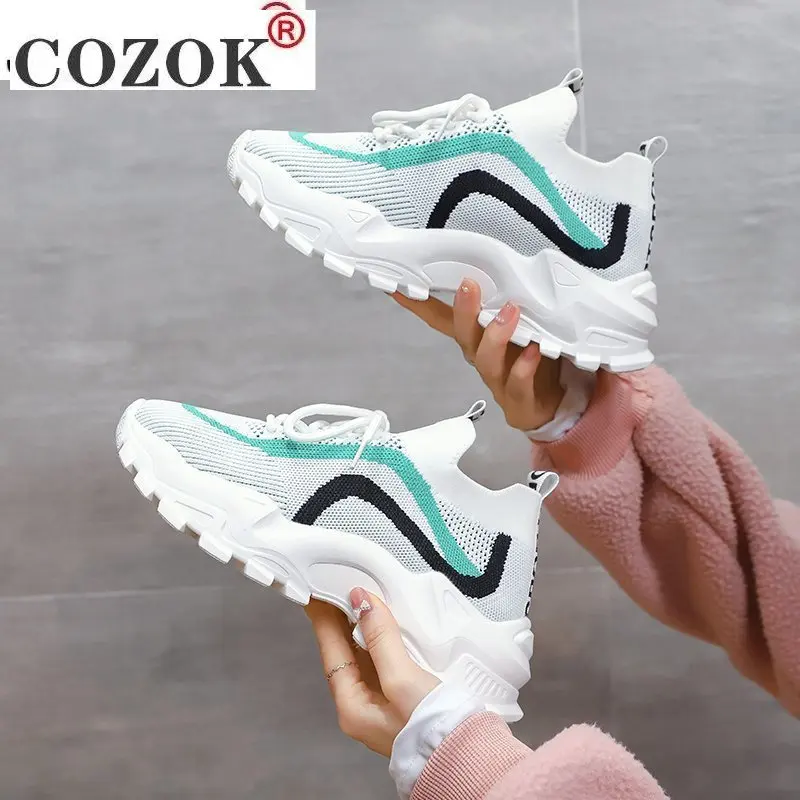 2021 Spring New Women's Vulcanized Shoes Comfortable Lace-up Women Casual Shoes Fashion Mesh Breathable Wear-resistant Sneakers
2021 Spring New Women's Vulcanized Shoes Comfortable Lace-up Women Casual Shoes Fashion Mesh Breathable Wear-resistant Sneakers