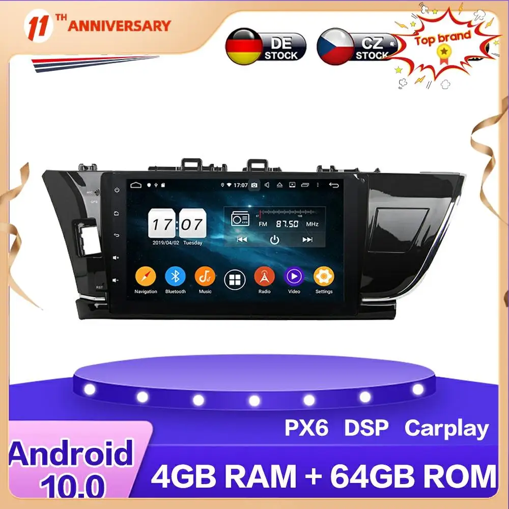 For Toyota Corolla 2014 + Android Car Multimedia Radio DVD Player 64GB Auto GPS Navigation Stereo Carplay DSP WIFI BT Headunit
For Toyota Corolla 2014 + Android Car Multimedia Radio DVD Player 64GB Auto GPS Navigation Stereo Carplay DSP WIFI BT Headunit