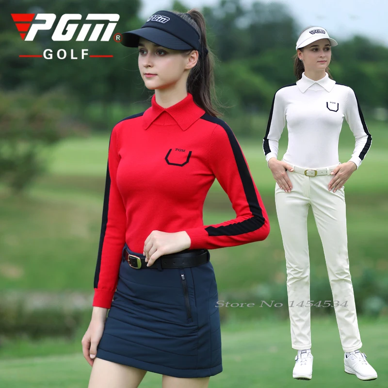 Women Mercerized Wool Sweater Ladies Autumn Winter Slim Clothing Long Sleeved Shirt Sportswear Golf Tennis Cold protection Warm
Women Mercerized Wool Sweater Ladies Autumn Winter Slim Clothing Long Sleeved Shirt Sportswear Golf Tennis Cold protection Warm