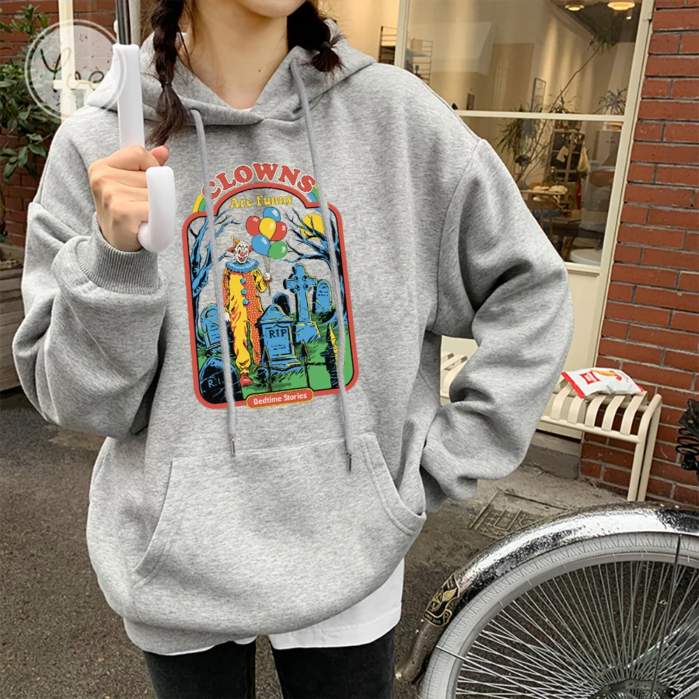 Clowns Are Creativity Funny Print Hoodie Women simple Hoody Autumn S-XXL Sweatshirt Fashion Quality Female Clothes Tops
Clowns Are Creativity Funny Print Hoodie Women simple Hoody Autumn S-XXL Sweatshirt Fashion Quality Female Clothes Tops