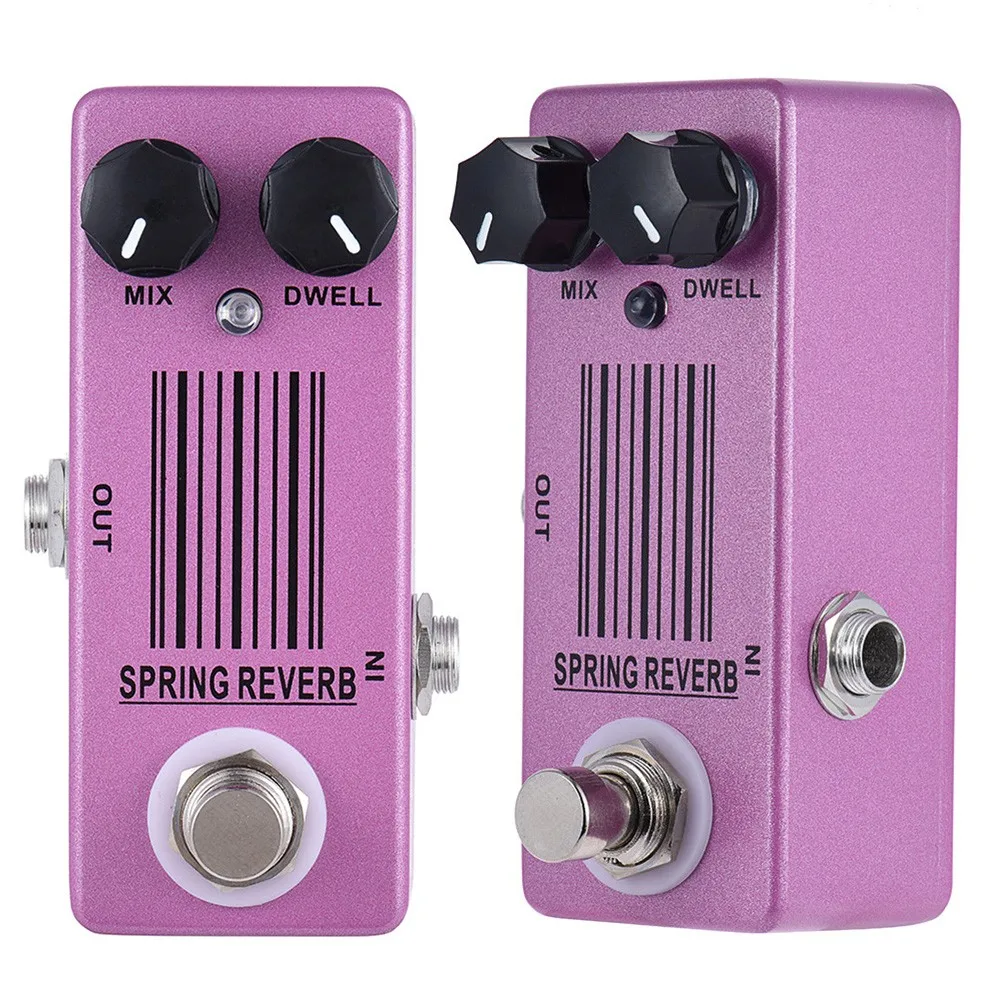 MOSKY Mini Guitar Effect Pedal Bottomless Depth Spring Reverb Sound MIX DWELL True Bypass Guitar Parts & Accessories
MOSKY Mini Guitar Effect Pedal Bottomless Depth Spring Reverb Sound MIX DWELL True Bypass Guitar Parts & Accessories