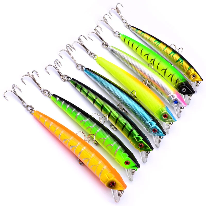 1 Pcs 9.5cm 8g Lifelike Floating Japan Hard Bait Minnow Fishing Lure Tight Wobbler Jerkbait Treble Hooks Plastic Isca Fish
1 Pcs 9.5cm 8g Lifelike Floating Japan Hard Bait Minnow Fishing Lure Tight Wobbler Jerkbait Treble Hooks Plastic Isca Fish