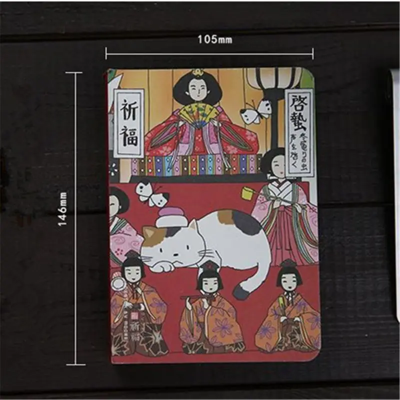 1Pc Cute Creative Japanese Cat Notebook Planner Agenda Diary Hard Cover Yearly Monthly Planning Papers Journal Notebook
1Pc Cute Creative Japanese Cat Notebook Planner Agenda Diary Hard Cover Yearly Monthly Planning Papers Journal Notebook