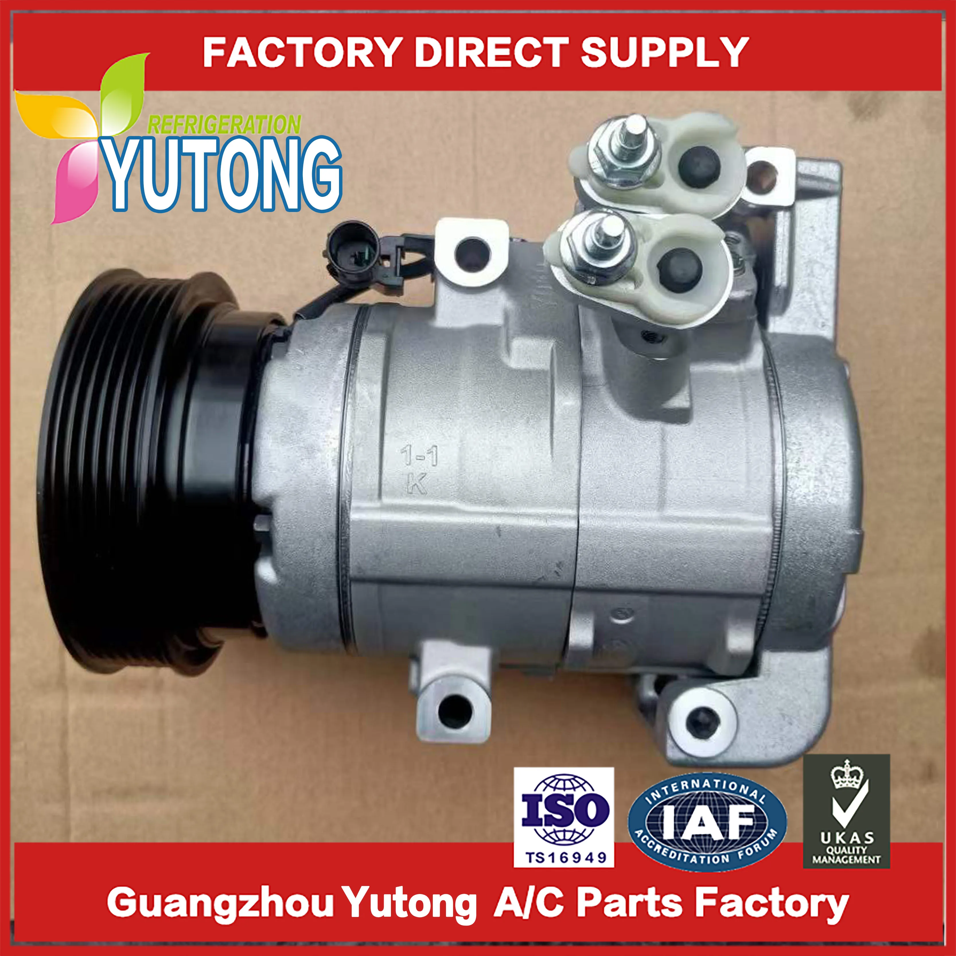 Компрессор переменного тока для Kia Grand Carnival Hyundai кракс 10975C 977013E930 447260-6591 977013E850
Компрессор переменного тока для Kia Grand Carnival Hyundai кракс 10975C 977013E930 447260-6591 977013E850