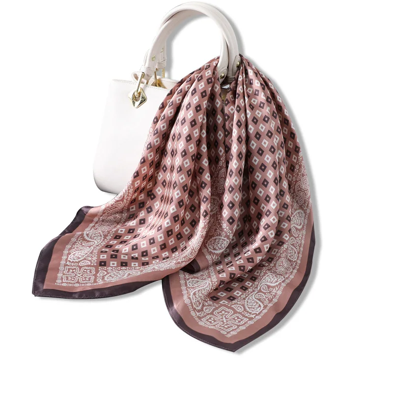 Fashion Dot Striped Scarves for Women Shawl Silk Satin Hijab Scarf Female Bandana 70cm Luxury Brand Square Shawls Scarfs Ladies
Fashion Dot Striped Scarves for Women Shawl Silk Satin Hijab Scarf Female Bandana 70cm Luxury Brand Square Shawls Scarfs Ladies